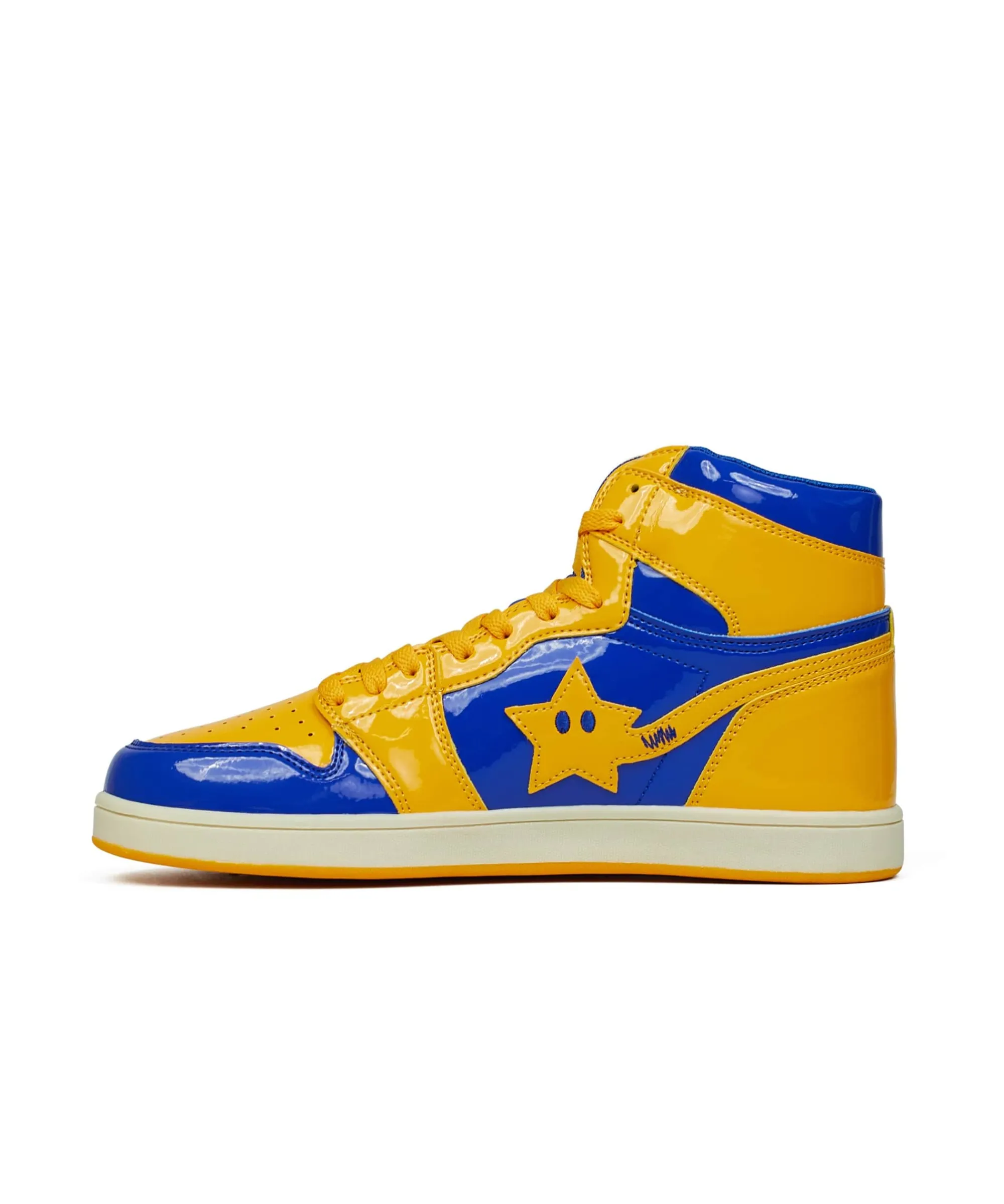 shooting_star_sneakers__yellow_3.webp Sale Shooting Star Sneakers - Yellow Sneakers