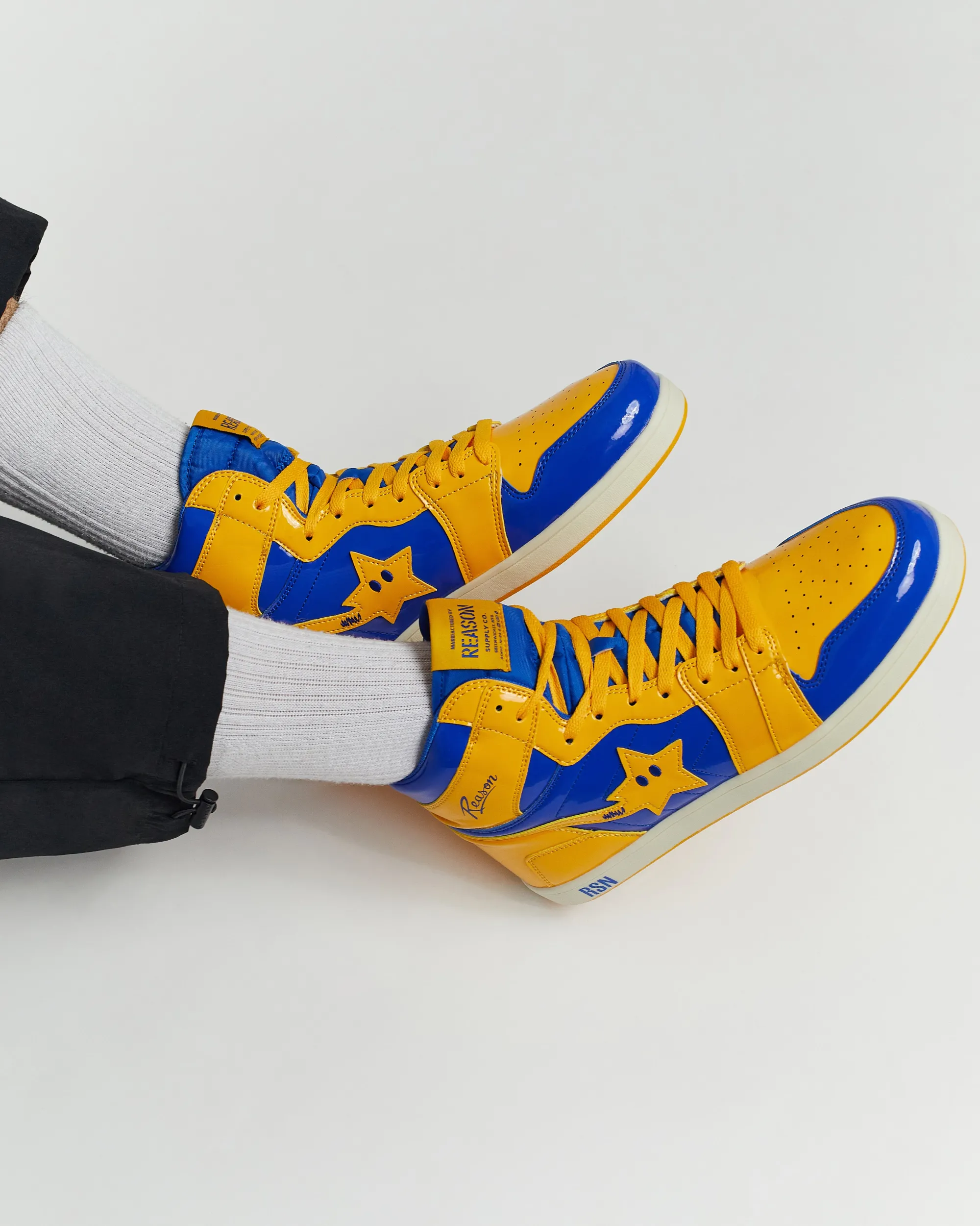 shooting_star_sneakers__yellow_6.webp Sale Shooting Star Sneakers - Yellow Sneakers