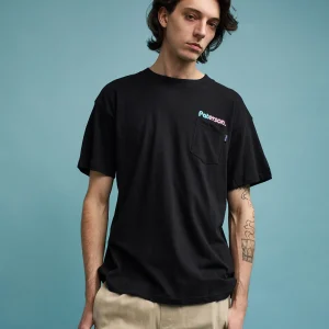Online South Beach Court Short Sleeve Tee - Black Graphic Tees