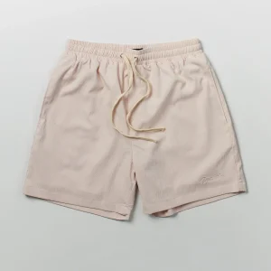 Cheap Spritz Embroidered Texture Woven Shorts - Tan Shop All Bottoms | Shorts