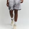 New Stay True Multi Print Mesh Shorts - Grey Shop All Bottoms | Shorts
