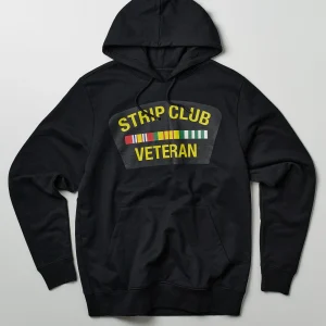 Hot Strip Club Veteran Hoodie - Black Hoodies | Hoodies