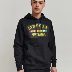Hot Strip Club Veteran Hoodie - Black Hoodies | Hoodies
