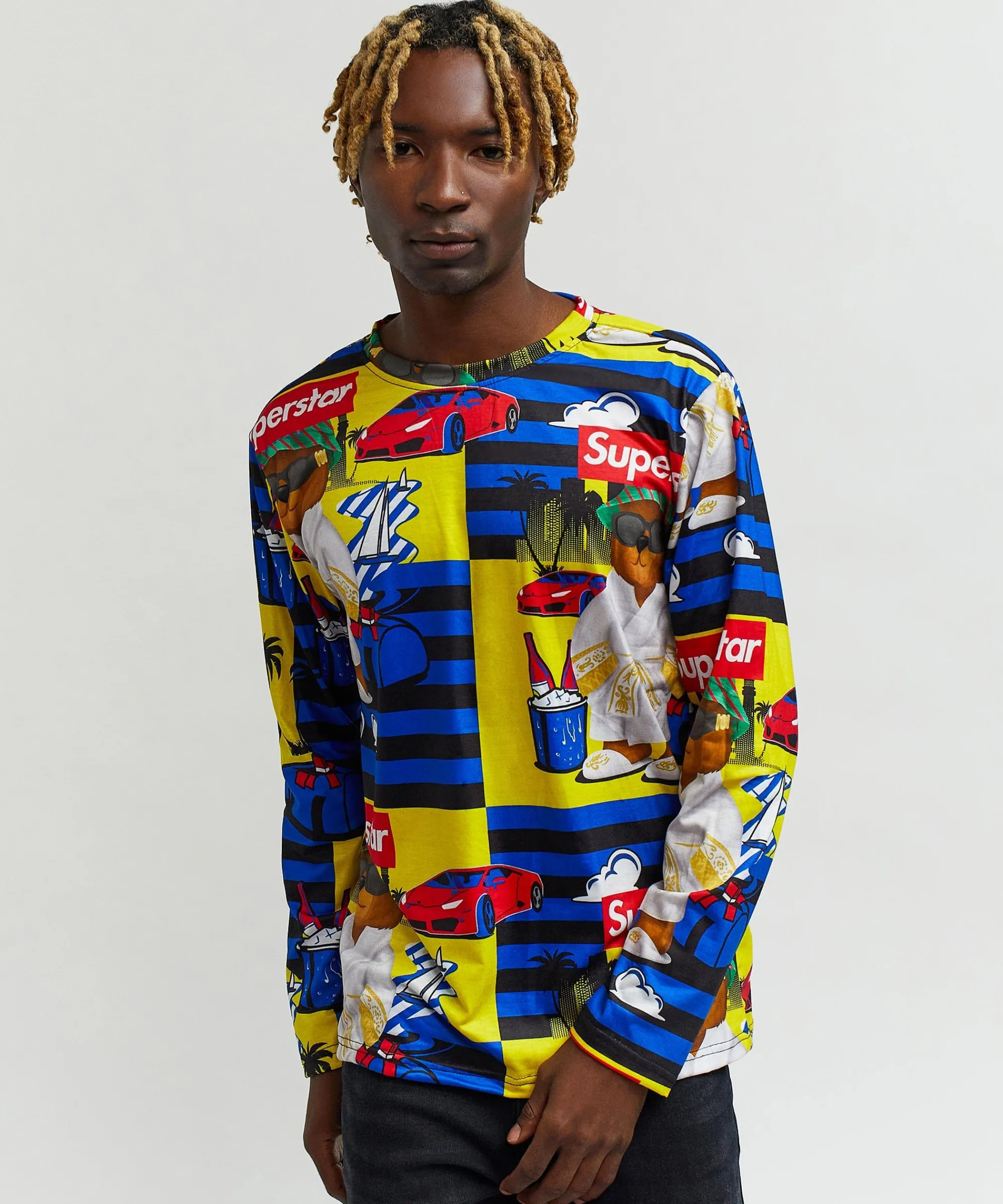 superstar_bear_character_long_sleeve_tee_0.webp New Superstar Bear Character Long Sleeve Tee Long Sleeve Tees | Graphic Tees