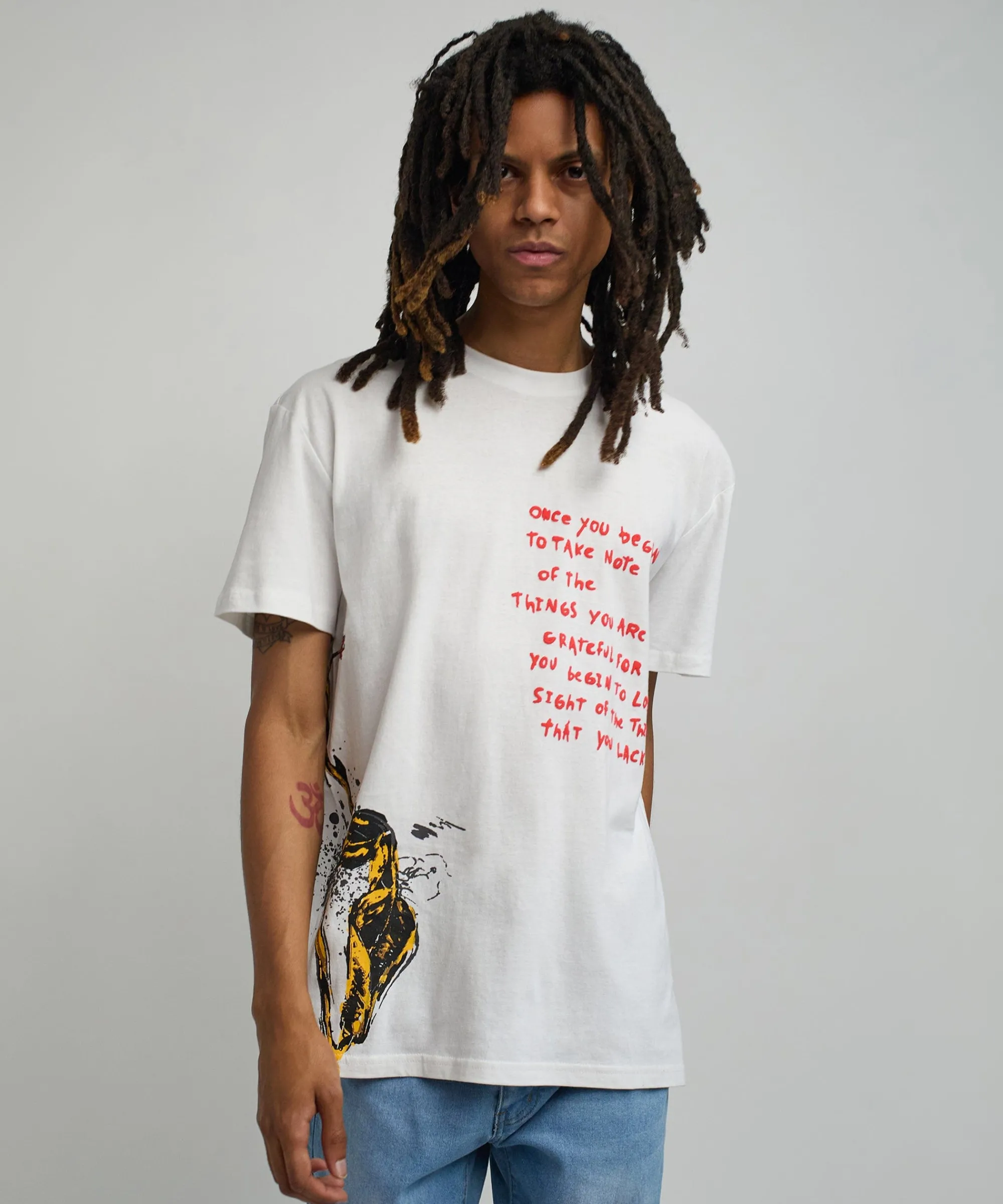 take_note_short_sleeve_graphic_tee__white_0.webp Flash Sale Take Note Short Sleeve Graphic Tee - White Graphic Tees