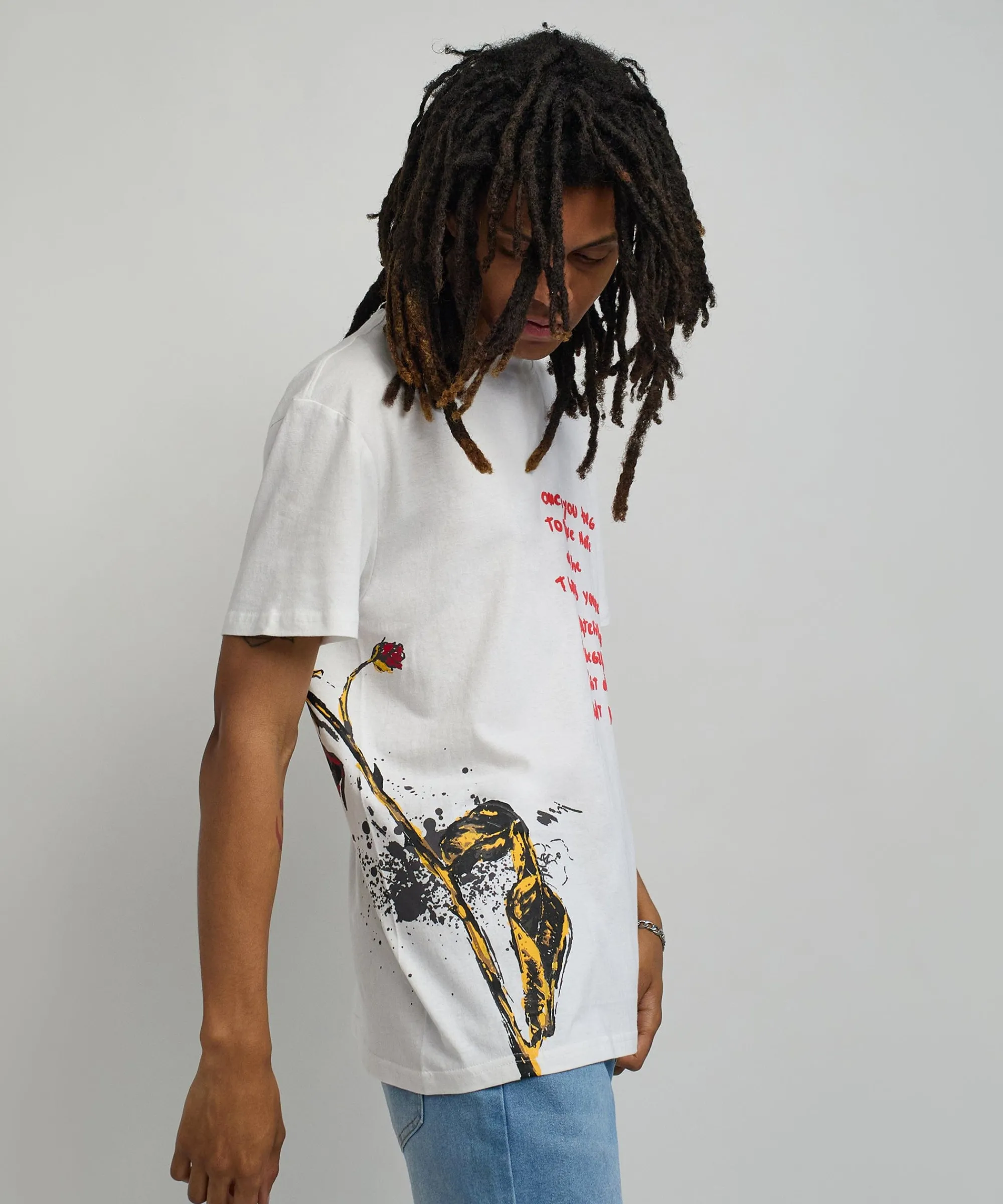 take_note_short_sleeve_graphic_tee__white_1.webp Flash Sale Take Note Short Sleeve Graphic Tee - White Graphic Tees