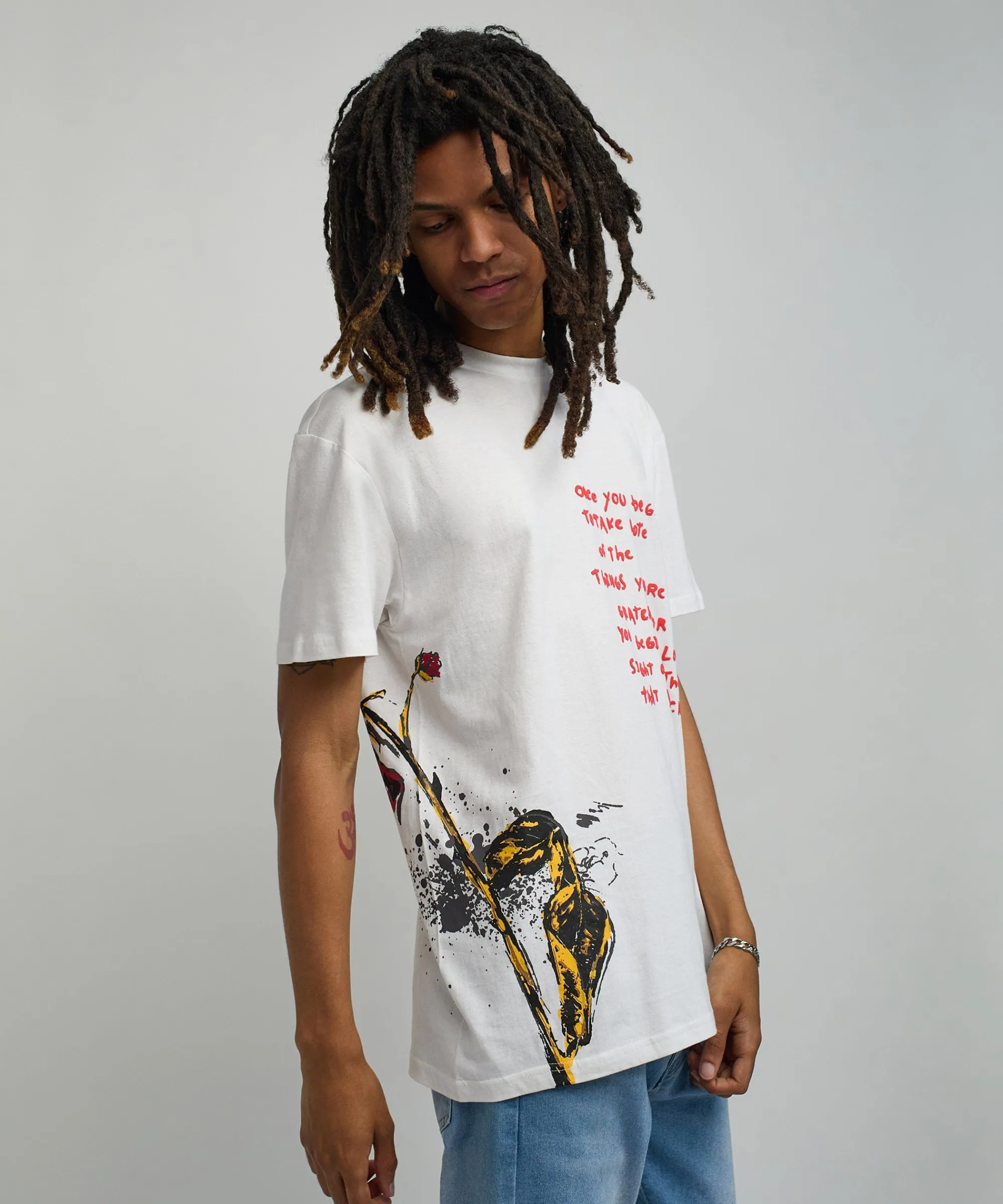 take_note_short_sleeve_graphic_tee__white_2.webp Flash Sale Take Note Short Sleeve Graphic Tee - White Graphic Tees