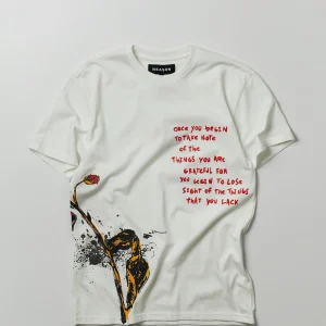 Flash Sale Take Note Short Sleeve Graphic Tee - White Graphic Tees