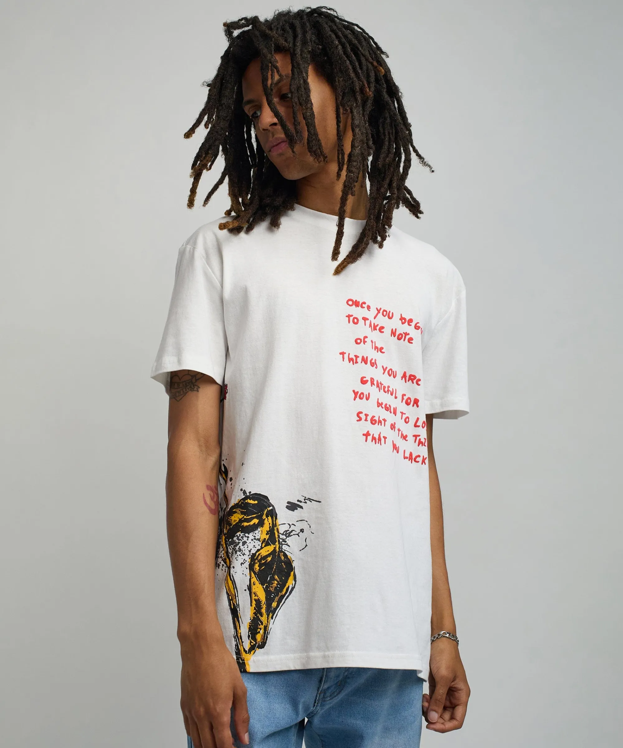 take_note_short_sleeve_graphic_tee__white_5.webp Flash Sale Take Note Short Sleeve Graphic Tee - White Graphic Tees