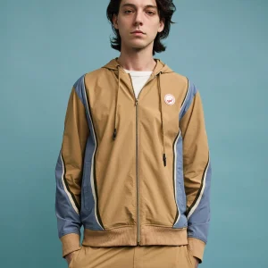Sale Tierbreaker Zip Up - Khaki Hoodies | Hoodies