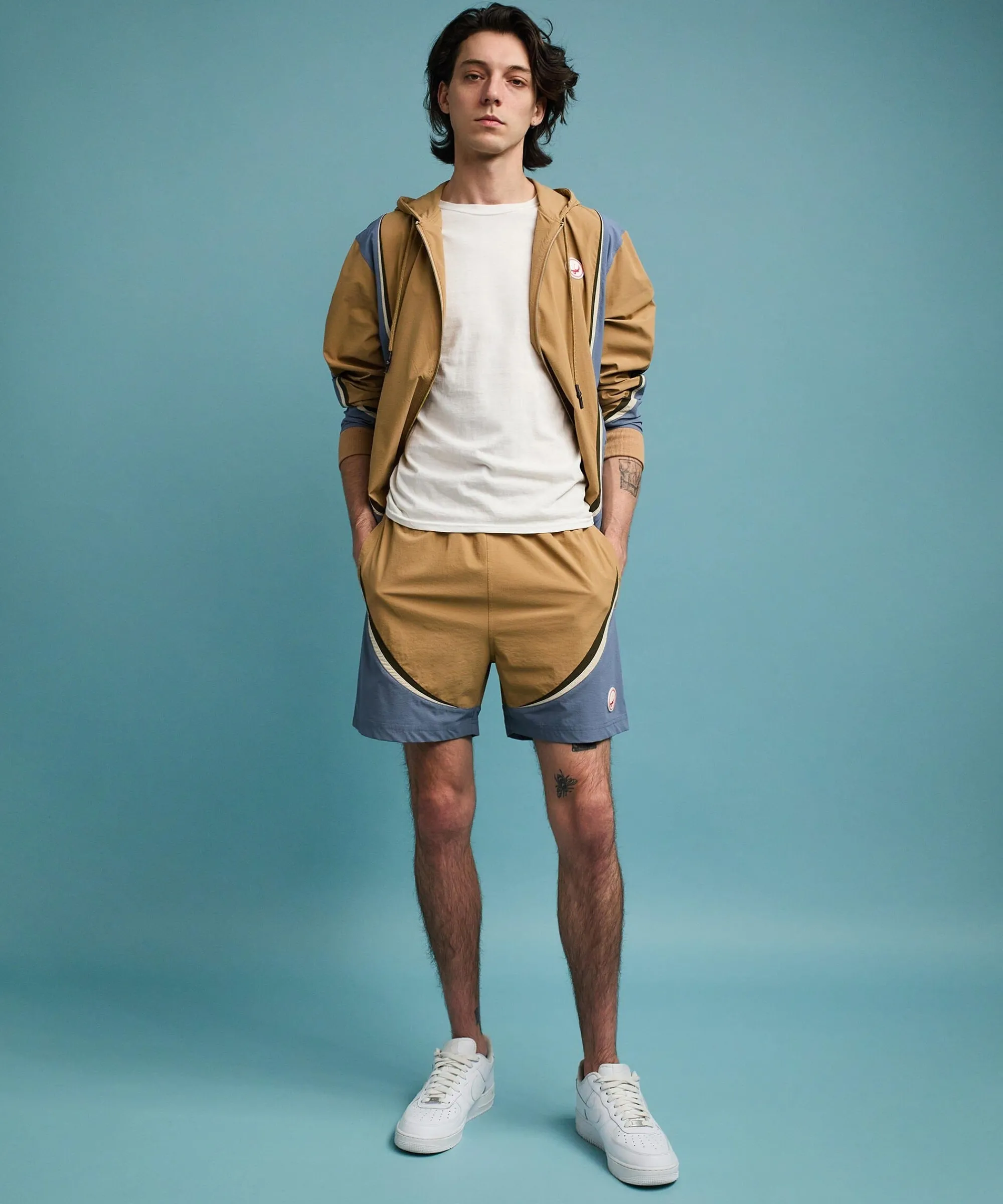 tierbreaker_zip_up__khaki_1.webp Sale Tierbreaker Zip Up - Khaki Hoodies | Hoodies