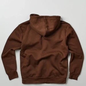 Online Trenches Fleece Utility Hoodie - Brown Hoodies | Hoodies