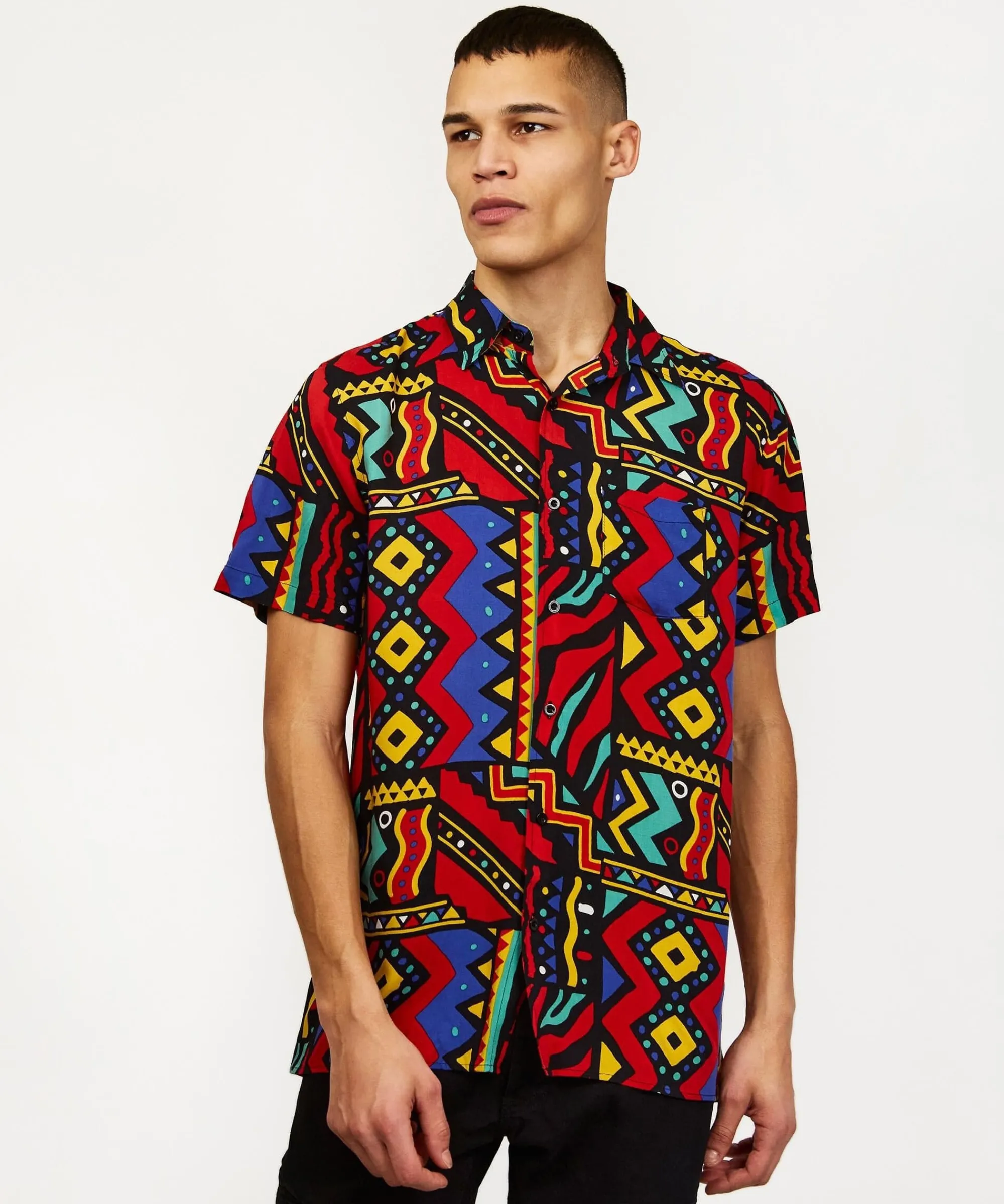 unity_allover_print_short_sleeve_shirt_0.webp New Unity Allover Print Short Sleeve Shirt Button Downs