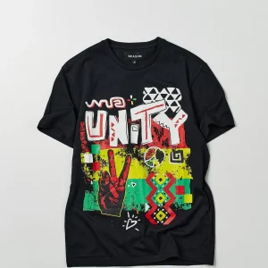 Cheap Unity Short Sleeve Tee - Black Graphic Tees