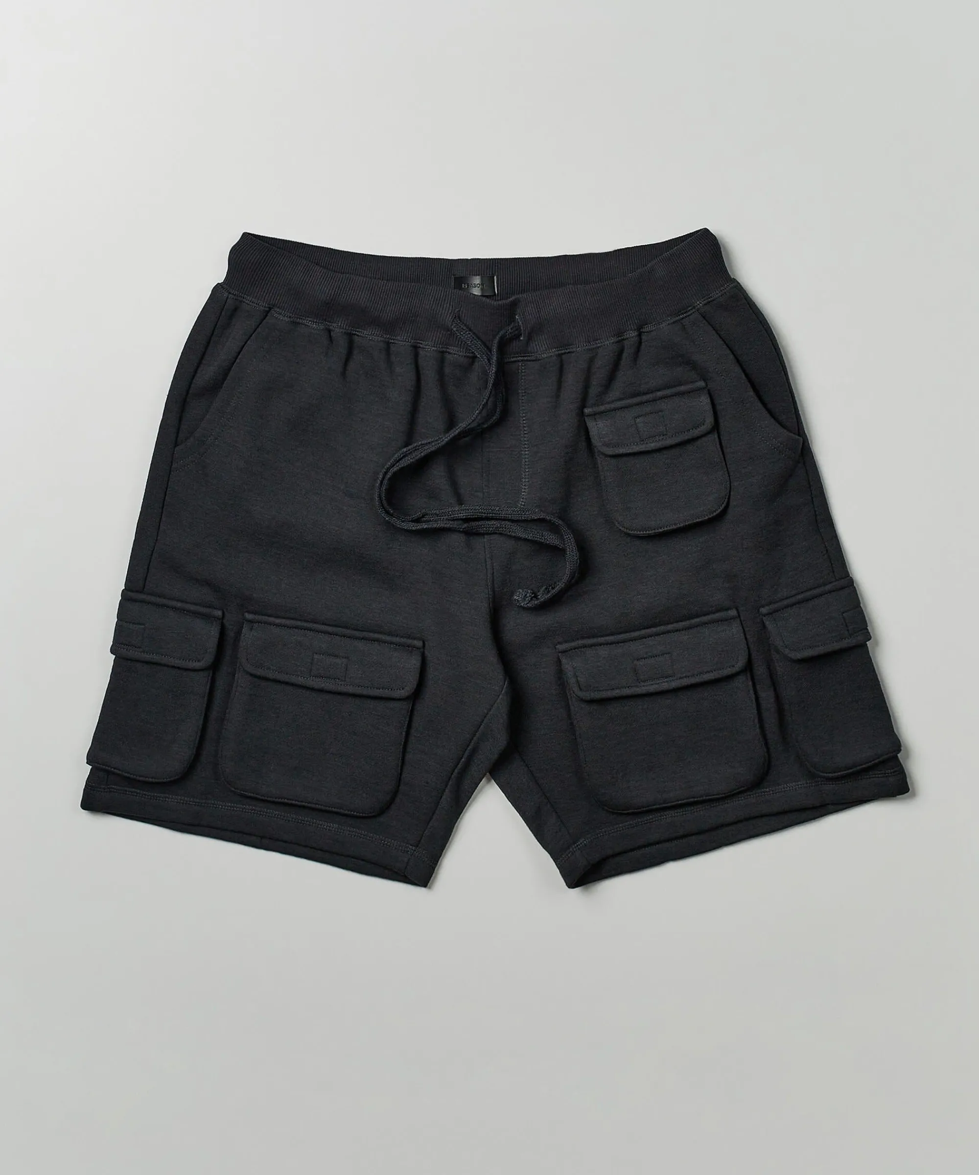 whitecloud_cargo_fleece_shorts__black_4.webp Best Sale Whitecloud Cargo Fleece Shorts - Black Shop All Bottoms | Shorts