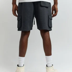 Best Sale Whitecloud Cargo Fleece Shorts - Black Shop All Bottoms | Shorts