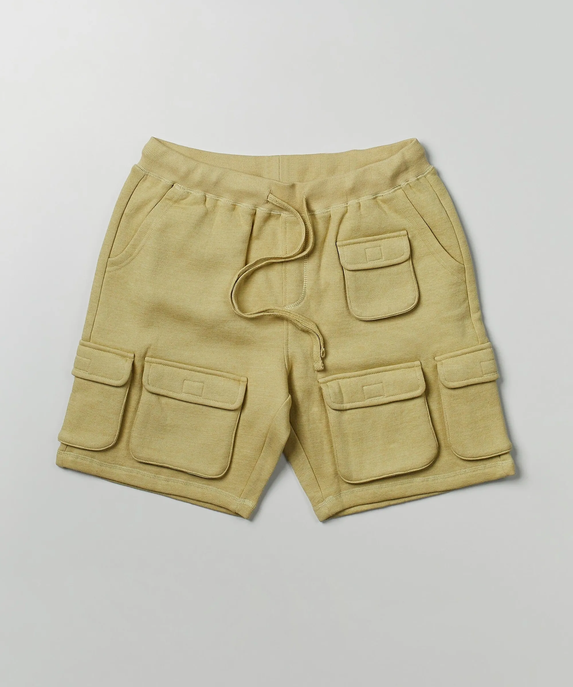 whitecloud_cargo_fleece_shorts__khaki_4.webp Clearance Whitecloud Cargo Fleece Shorts - Khaki Shop All Bottoms | Shorts