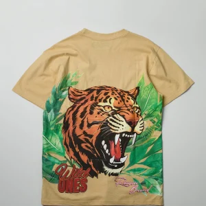 New Wild Ones Short Sleeve Tee - Khaki Graphic Tees