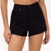 Cheap Womens Aria Denim Shorts Denim