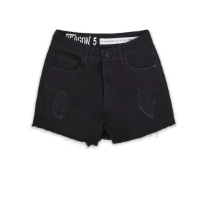 Cheap Womens Aria Denim Shorts Denim