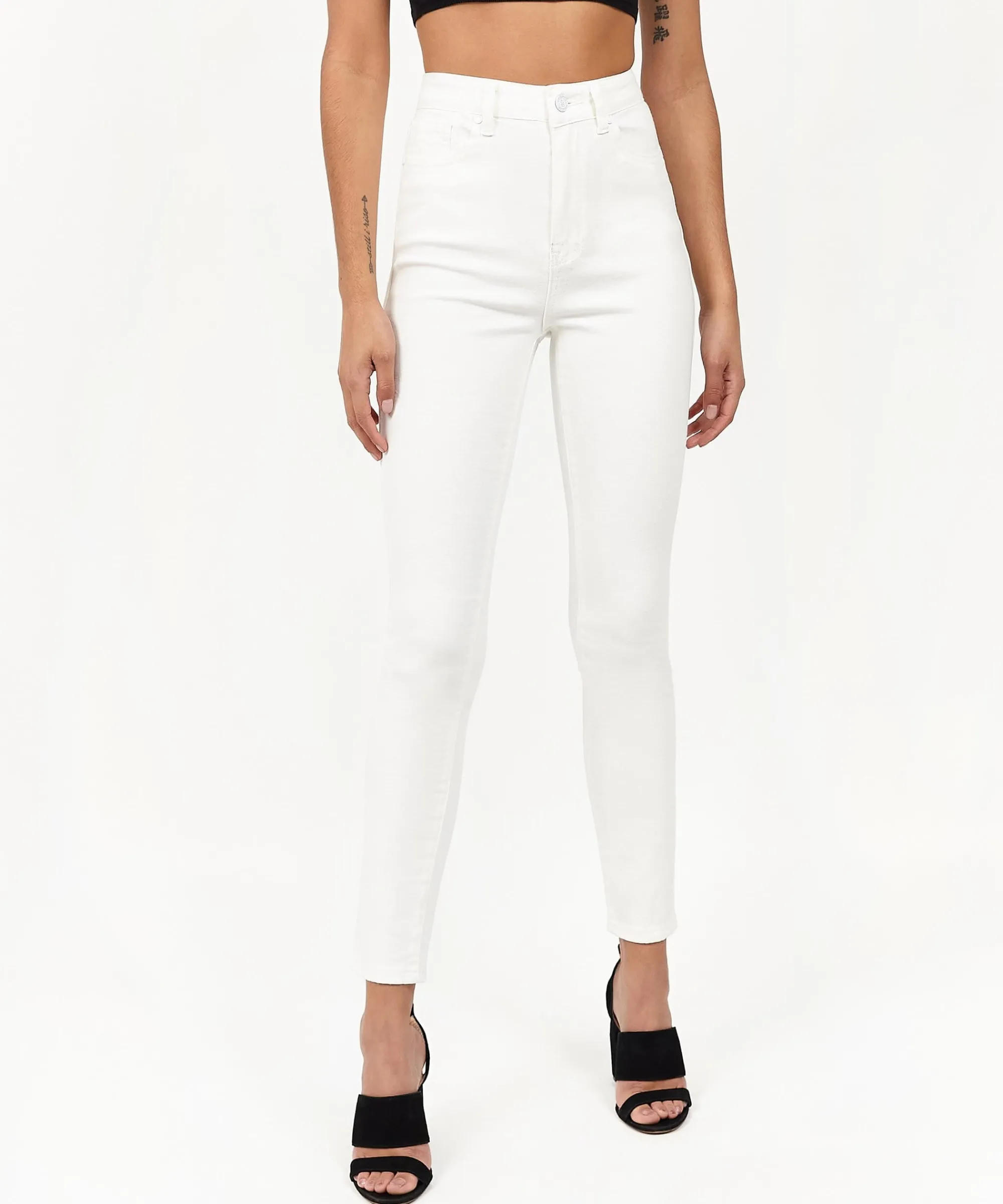 womens_chloe_white_slim_jeans_0.webp Best Sale Womens Chloe White Slim Jeans Denim