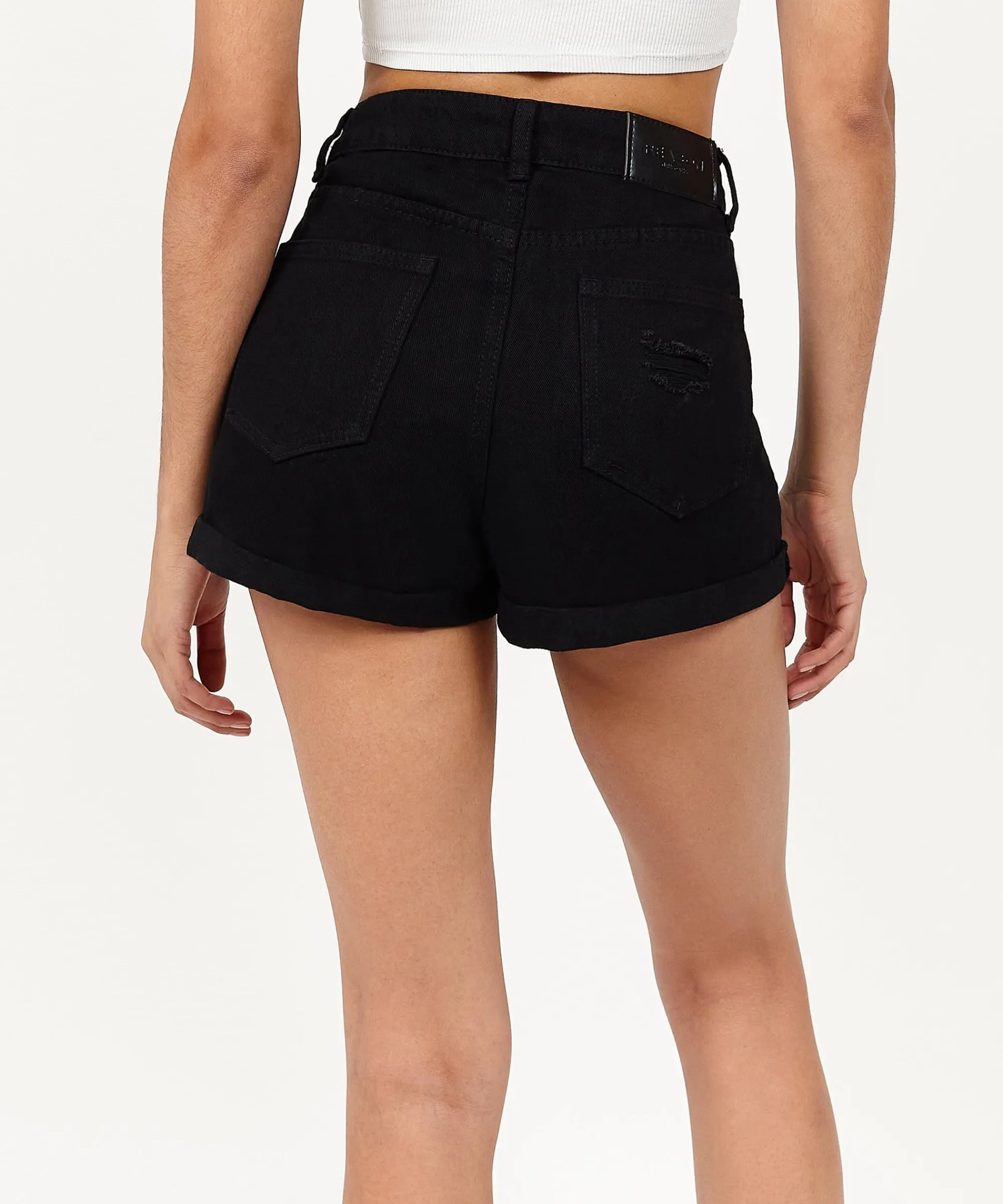 womens_mila_denim_shorts_5.webp Cheap Womens Mila Denim Shorts Denim | Shop All Bottoms